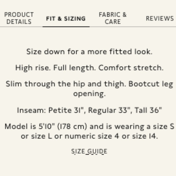 NWT - Banana Republic Sculpted Bootleg Pant - White Stripe - Size 14 - Picture 6 of 7